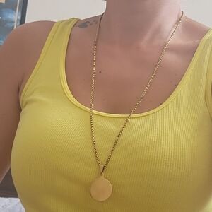 Stainless Steel Long Necklace